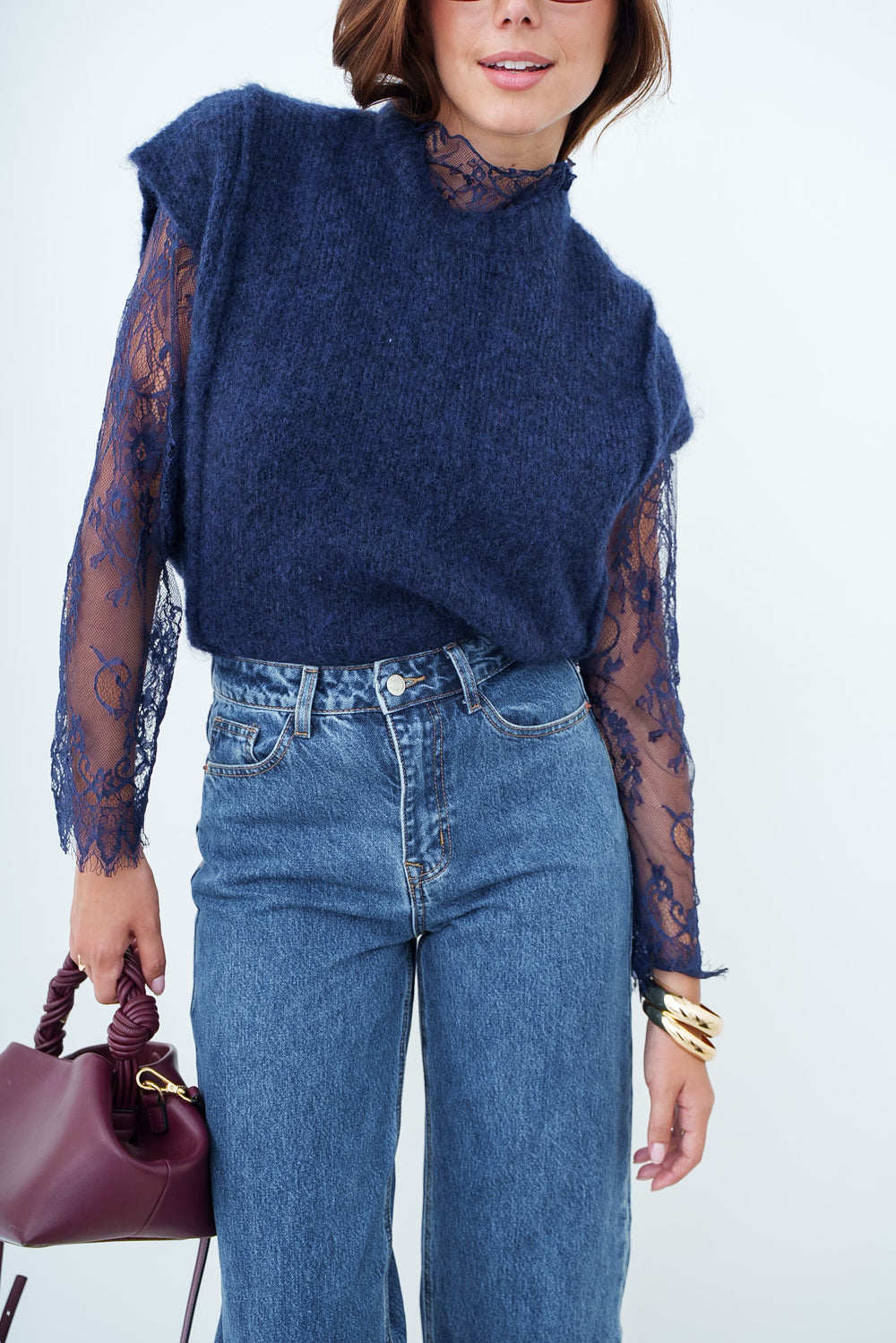 PULL DENTELLE ELY