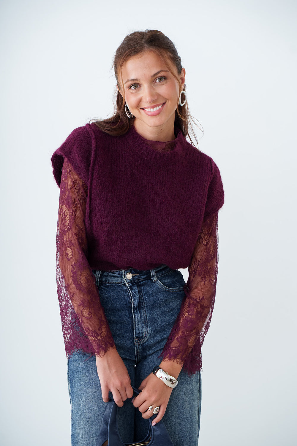 PULL DENTELLE ELY