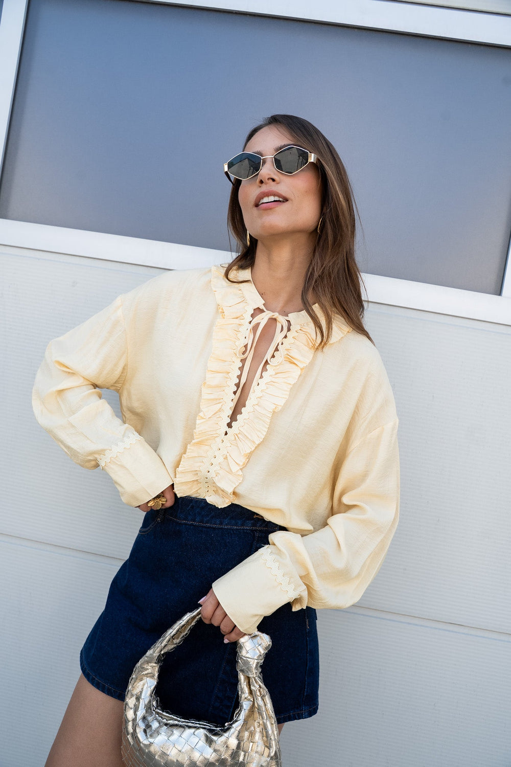 BLOUSE MORGANE - BLOUSE