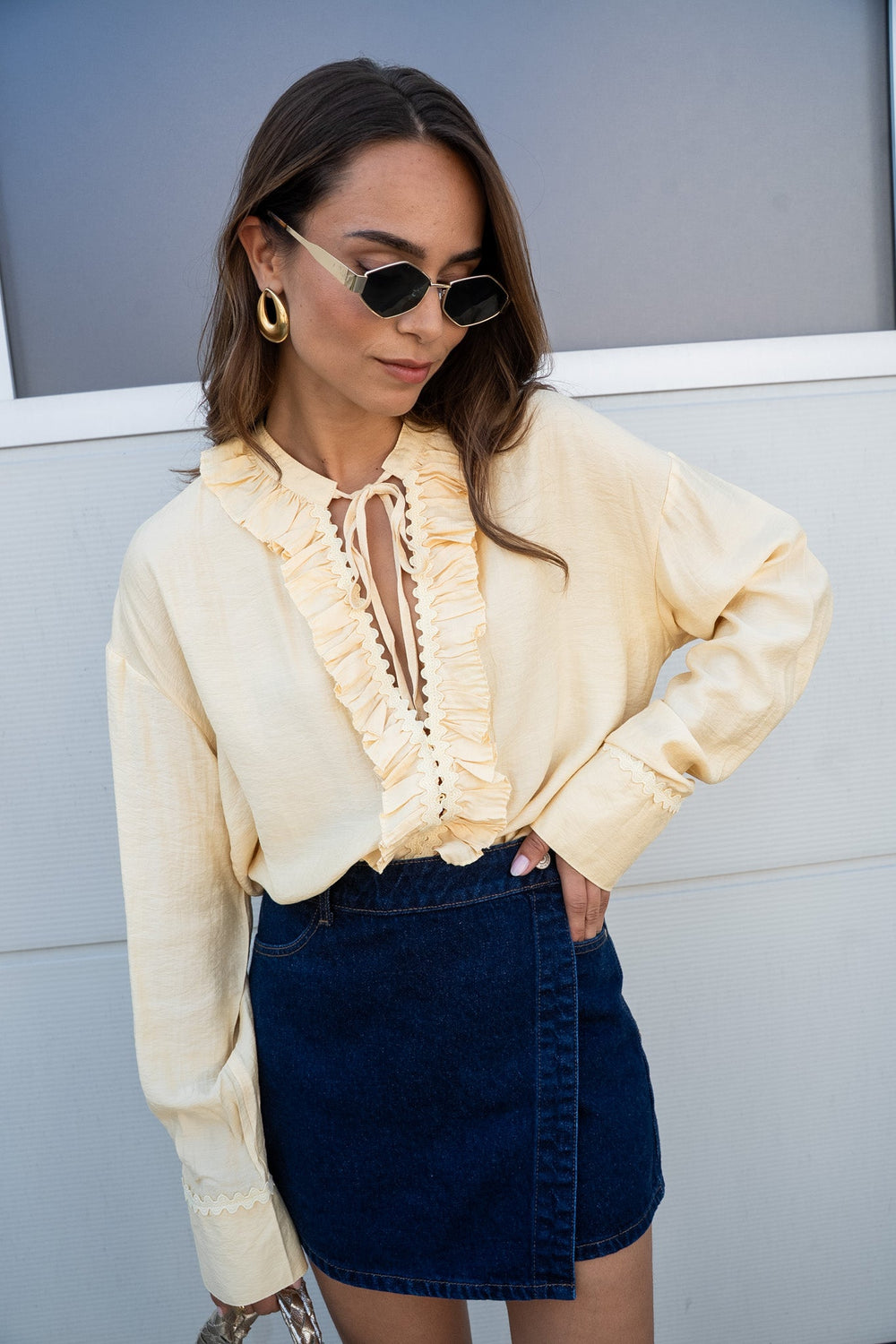 BLOUSE MORGANE - BLOUSE