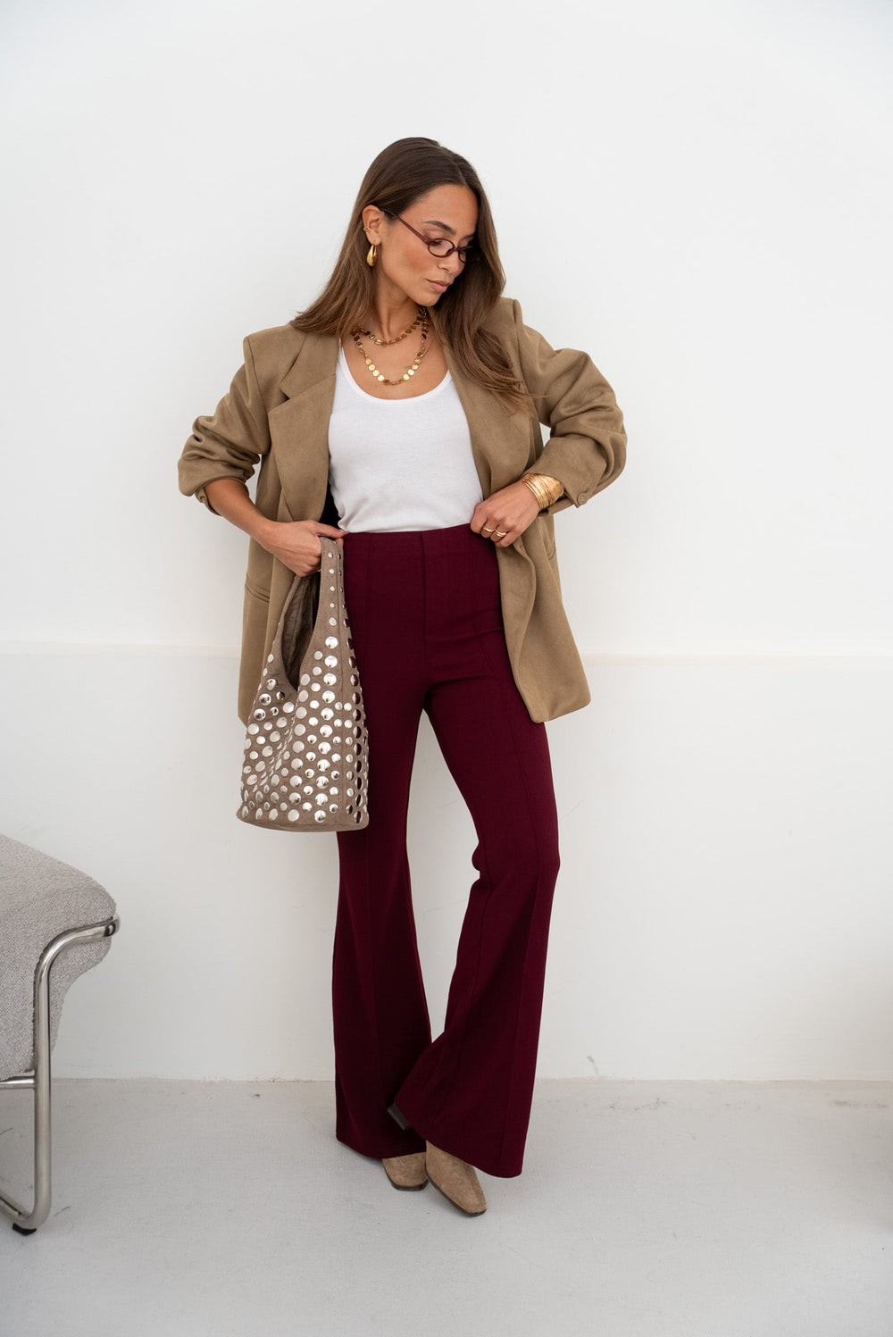 PANTALON FLARE YOANA - PANTALON