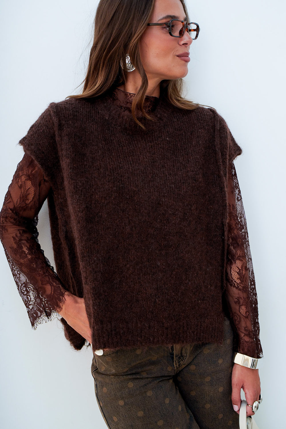 PULL DENTELLE ELY