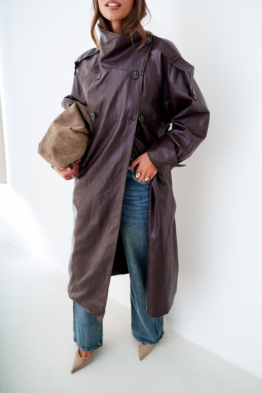 TRENCH SIMILI LEONA