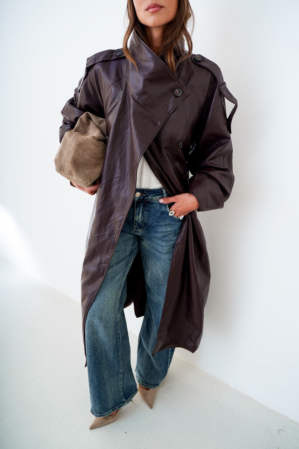 TRENCH SIMILI LEONA