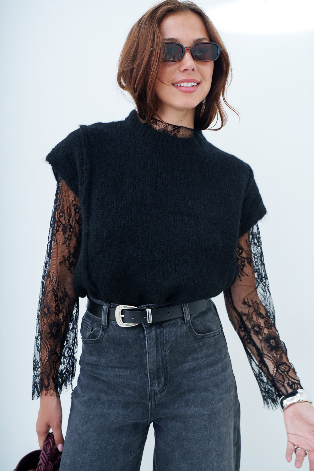 PULL DENTELLE ELY