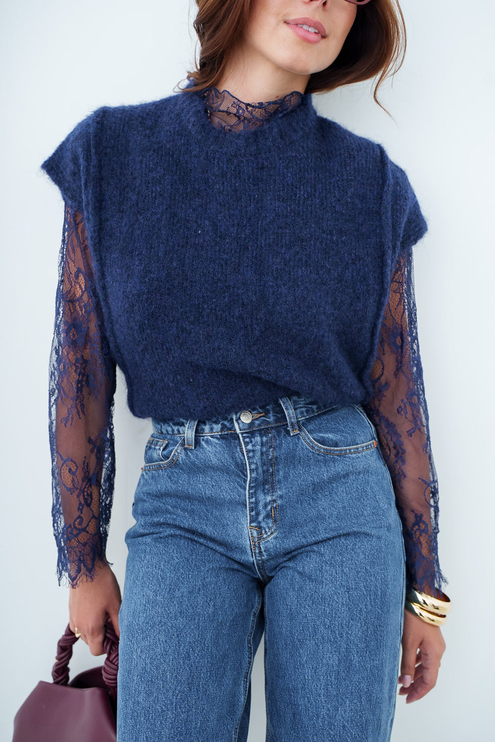 PULL DENTELLE ELY