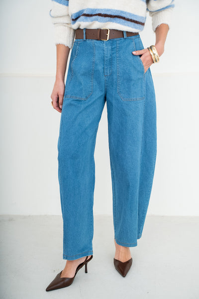 PANTALON BARREL LEON