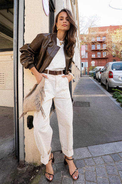 PANTALON BARREL LEON