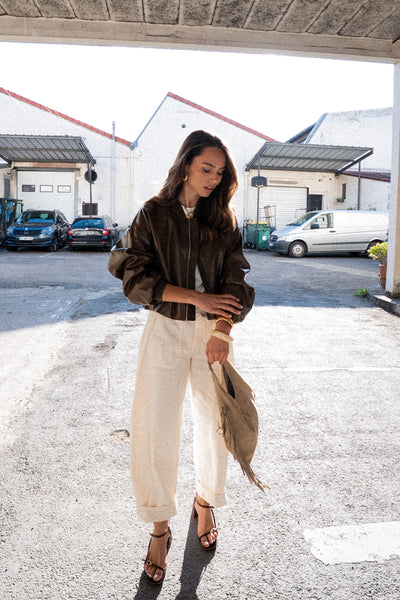 PANTALON BARREL LEON