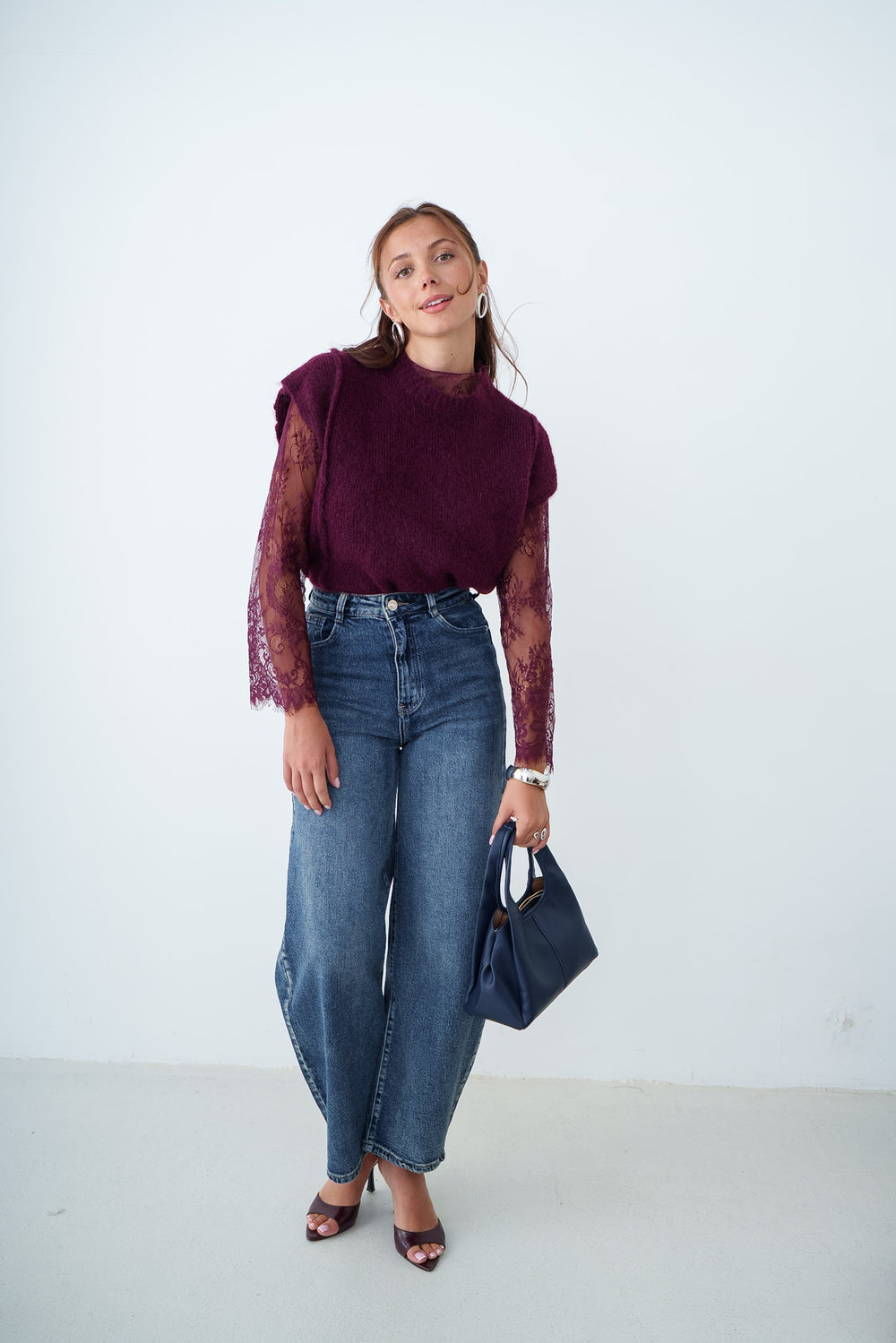 PULL DENTELLE ELY
