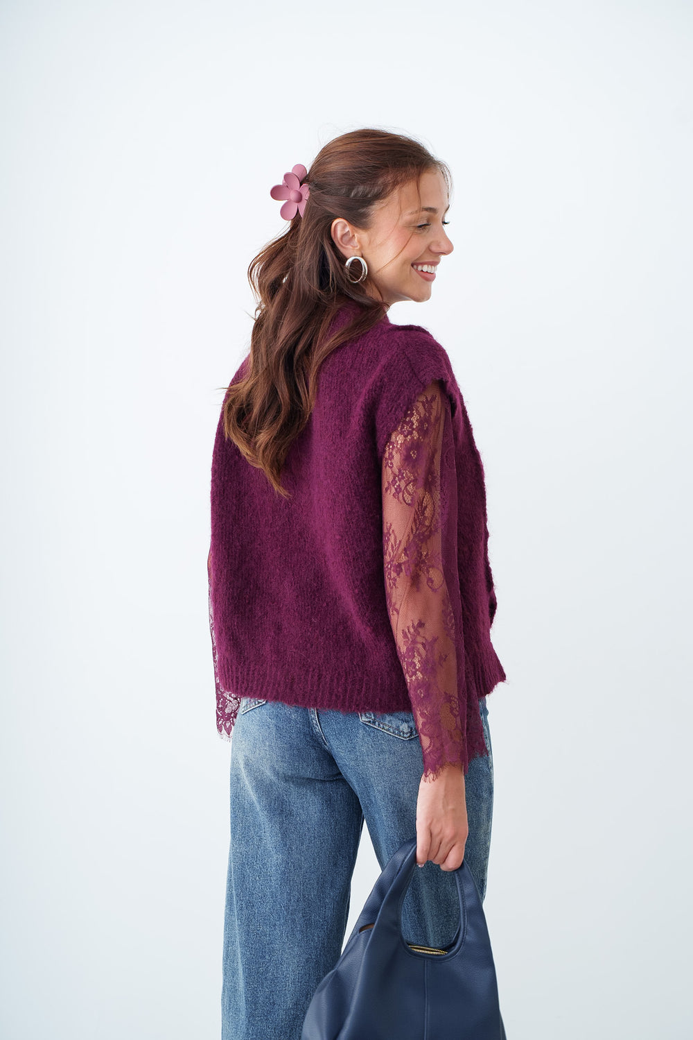 PULL DENTELLE ELY