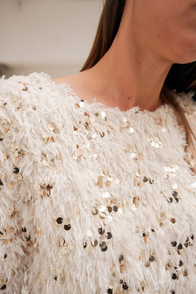 BLOUSE SEQUIN JUJU - TOP