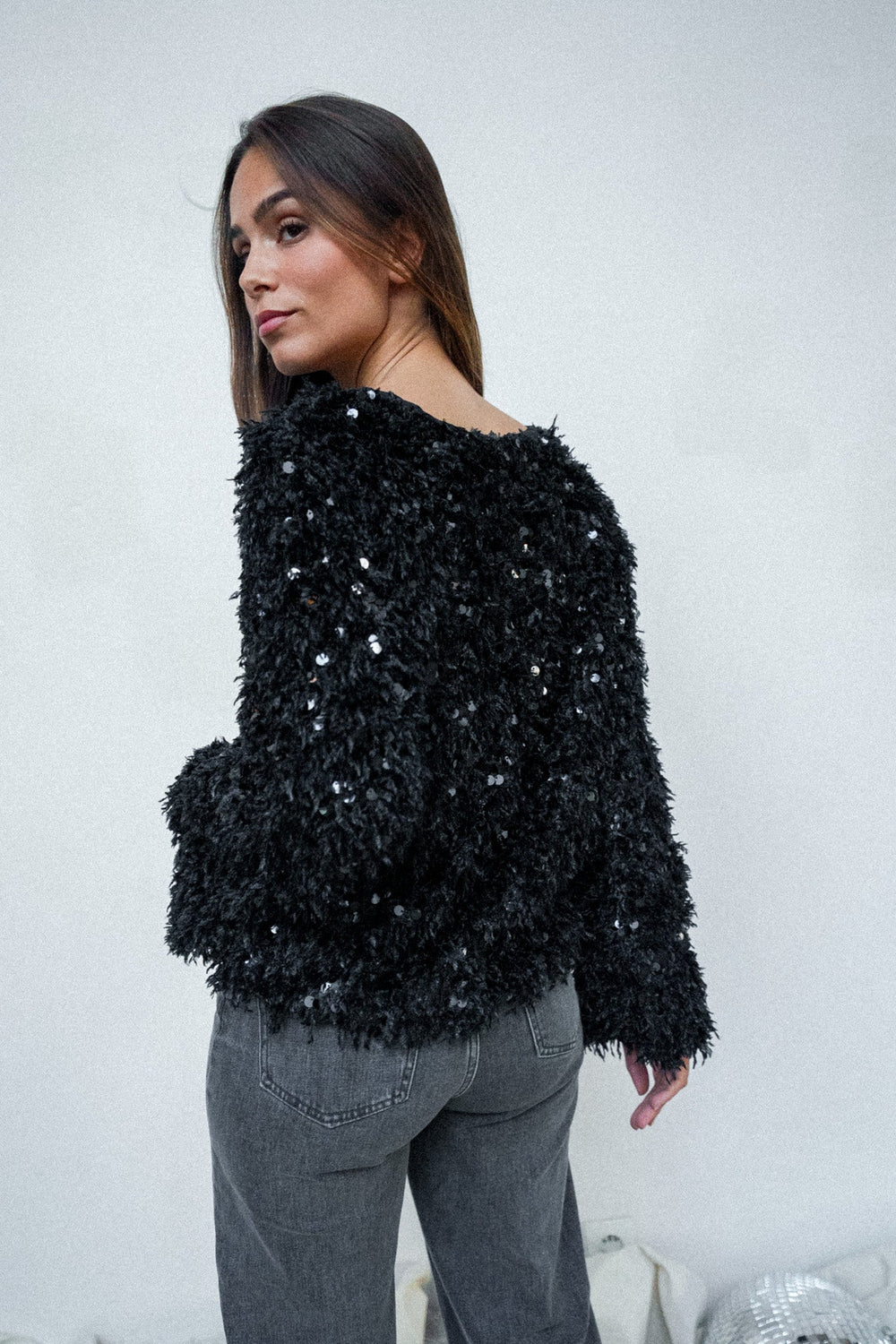 BLOUSE SEQUIN JUJU - TOP