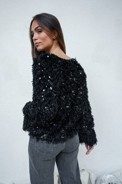 BLOUSE SEQUIN JUJU - TOP