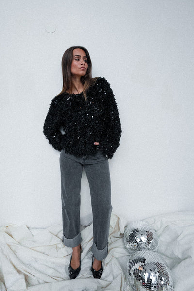 BLOUSE SEQUIN JUJU - TOP