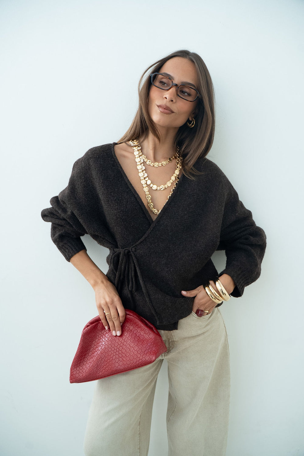 CACHE COEUR LOUIS - GILET & CARDIGAN