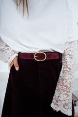 CENTURE CUIR JIL - CEINTURE