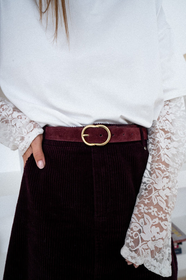 CENTURE CUIR JIL - CEINTURE