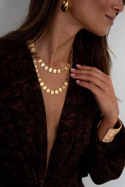 COLLIER MULTIRANG CELESTE - COLLIER