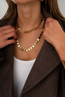 COLLIER MULTIRANG CELESTE - COLLIER