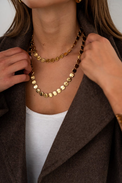 COLLIER MULTIRANG CELESTE - COLLIER