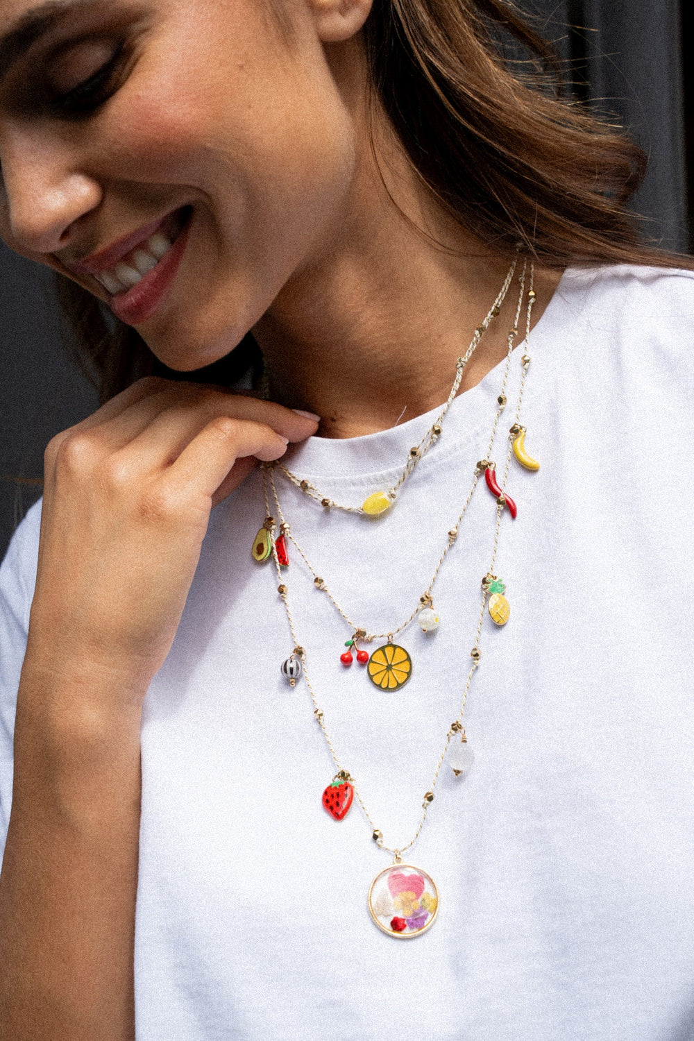 COLLIER MULTIRANG PAULINE - COLLIER