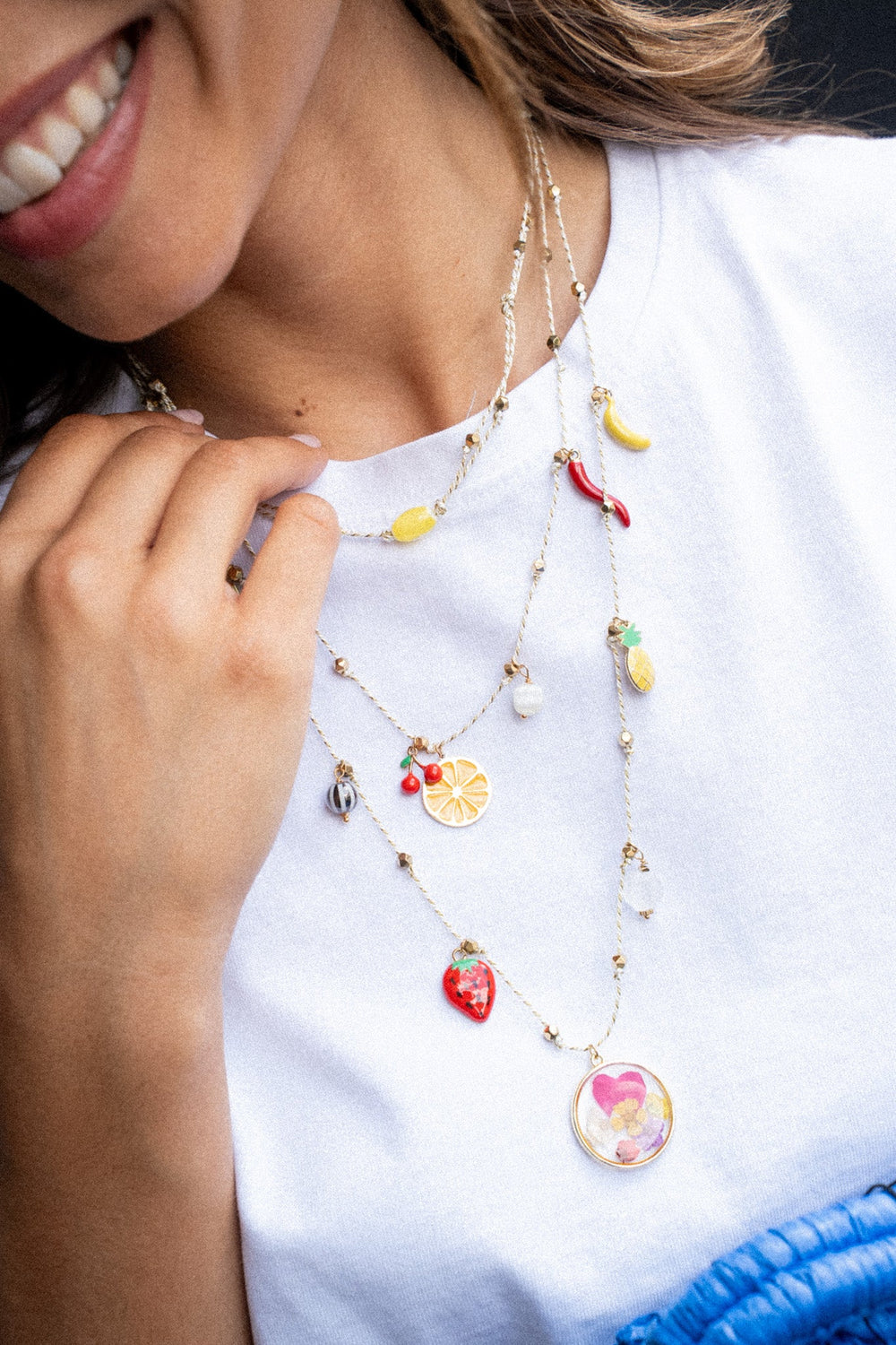 COLLIER MULTIRANG PAULINE - COLLIER