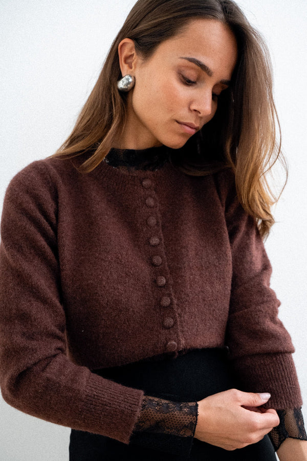 GILET CAPUCINE - GILET & CARDIGAN