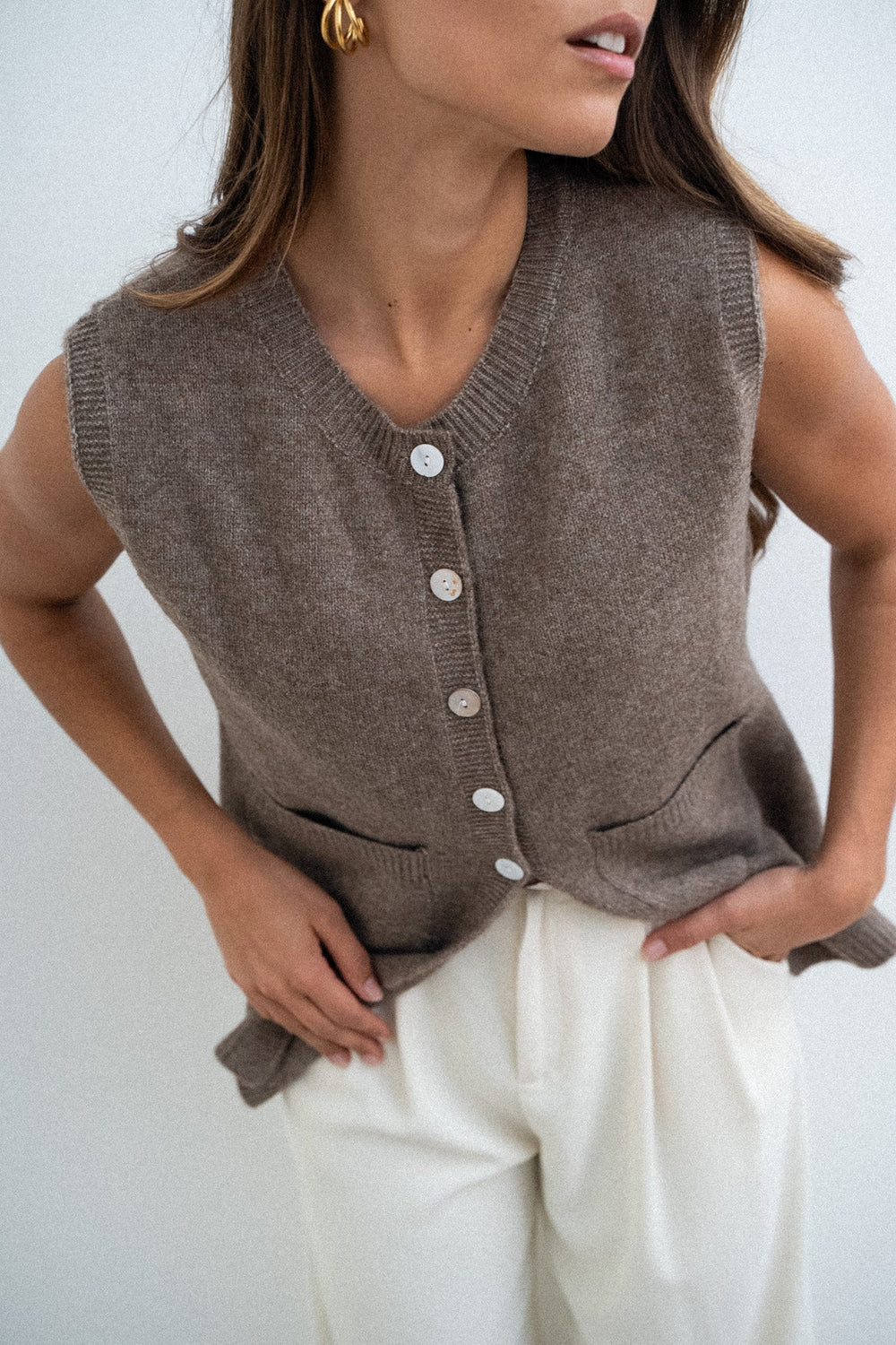 GILET ENORA - GILET & CARDIGAN