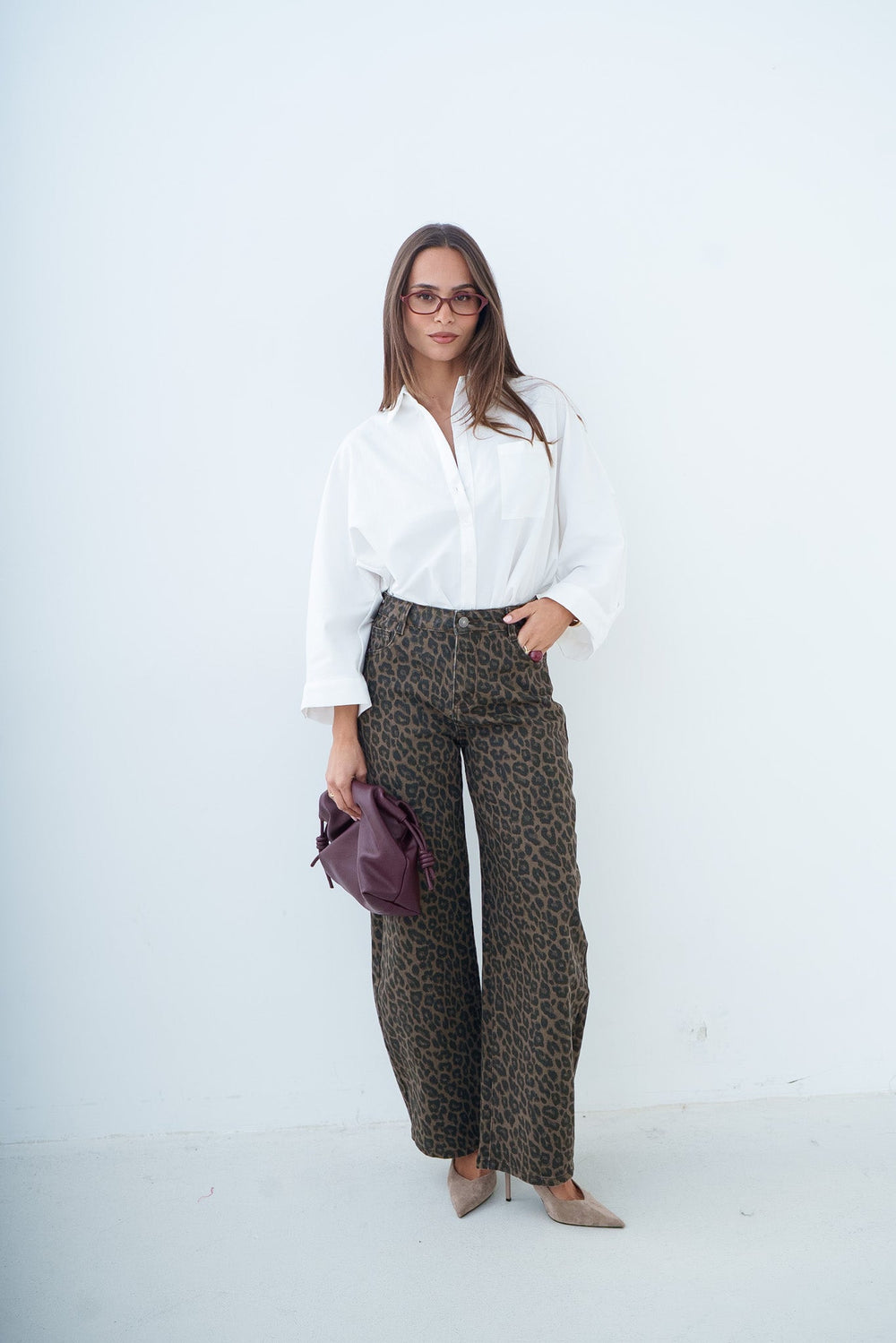 JEAN LEOPARD SOFIA - JEAN