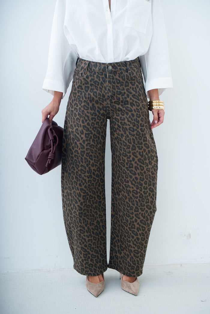 JEAN LEOPARD SOFIA - JEAN