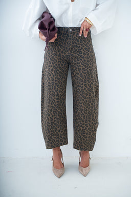 JEAN LEOPARD SOFIA - JEAN