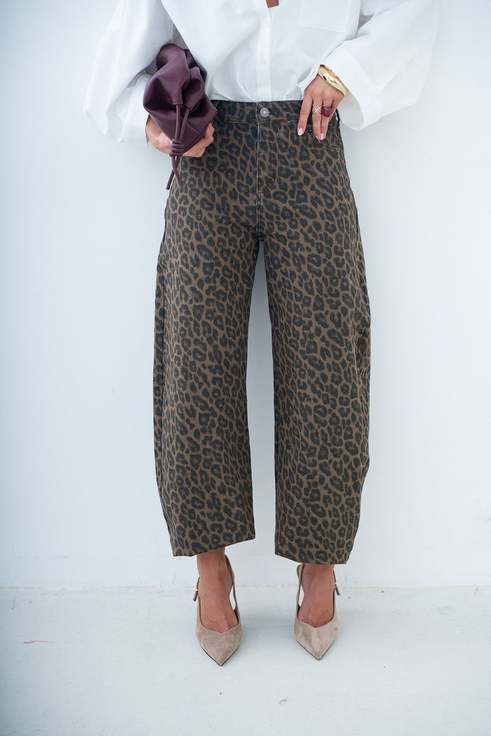JEAN LEOPARD SOFIA - JEAN