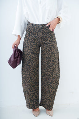 JEAN LEOPARD SOFIA - JEAN