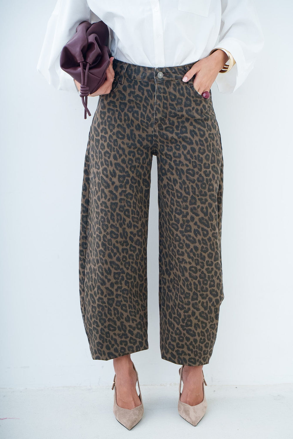 JEAN LEOPARD SOFIA - JEAN