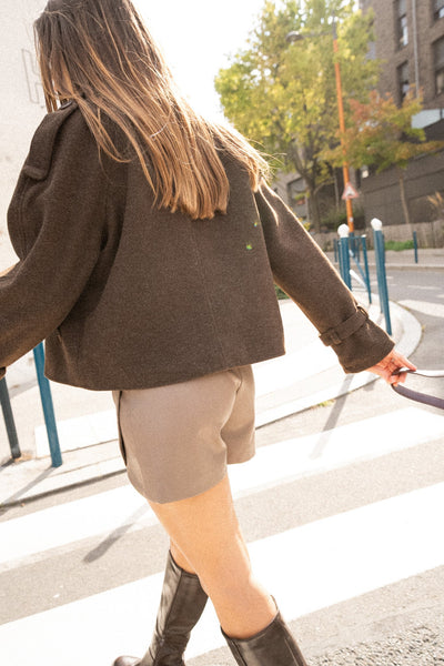 JUPE SHORT CLAIRE - JUPE