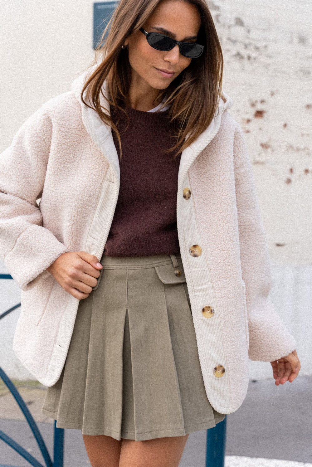 JUPE SHORT DELPHINE - JUPE