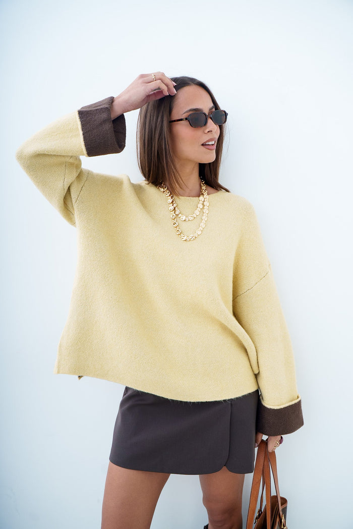 MAILLE BICOLORE ANNA - PULL & MAILLE