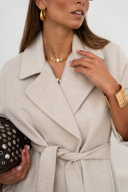 MANTEAU LAINE GABRIEL - MANTEAU