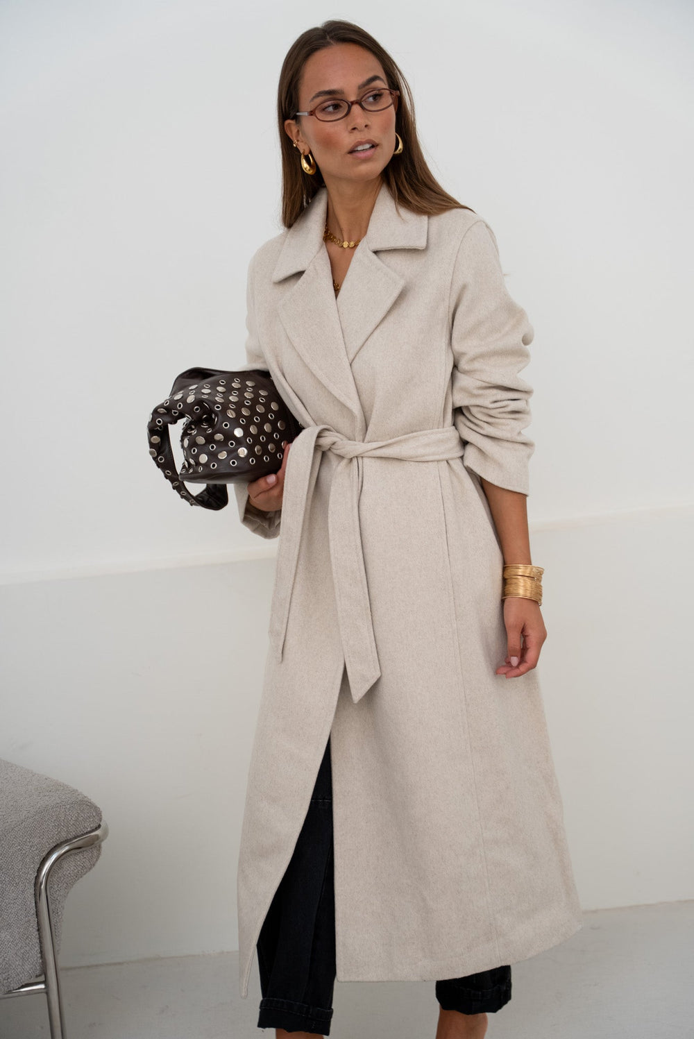 MANTEAU LAINE GABRIEL - MANTEAU