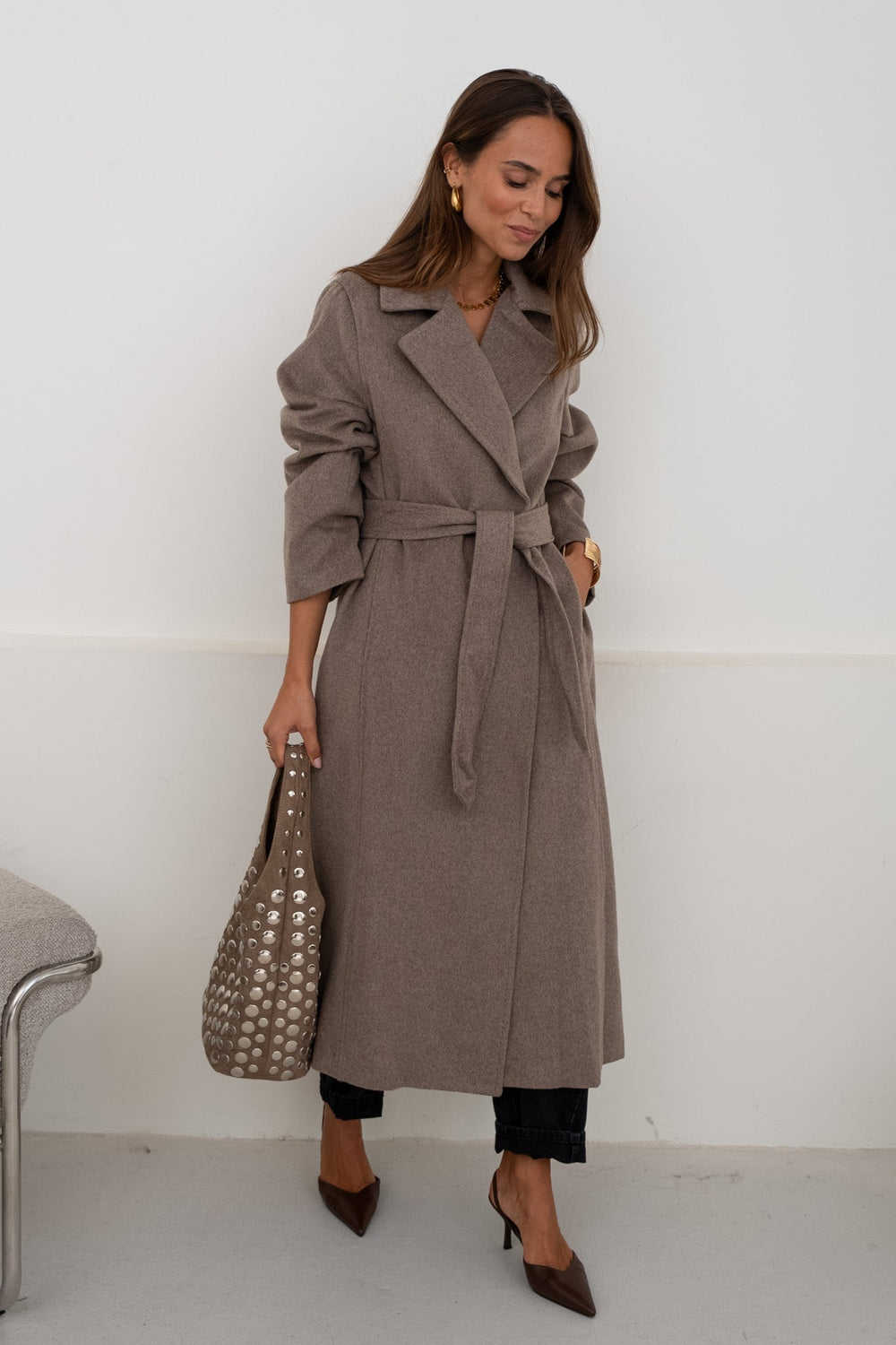 MANTEAU LAINE GABRIEL - MANTEAU