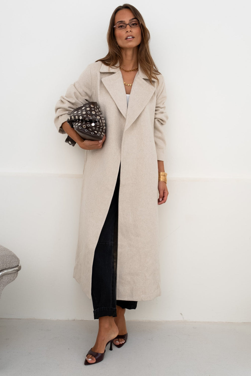 MANTEAU LAINE GABRIEL - MANTEAU