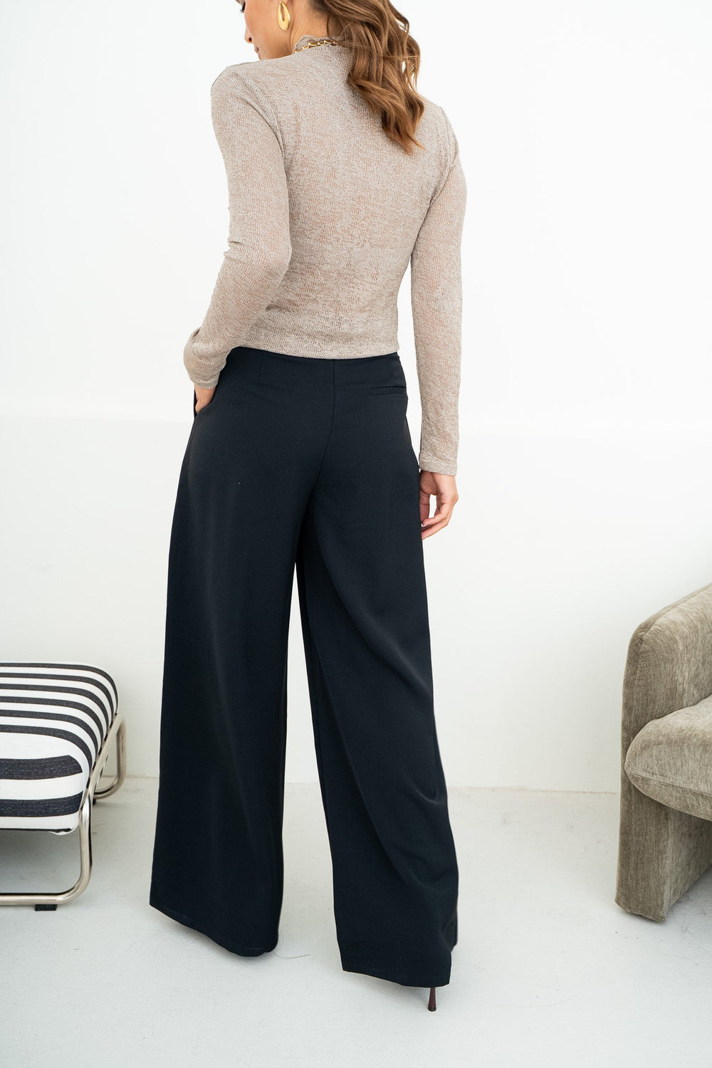PALAZZO ETHAN - PANTALON
