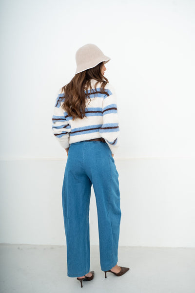 PANTALON BARREL LEON - PANTALON