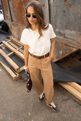PANTALON BARREL LEON - PANTALON