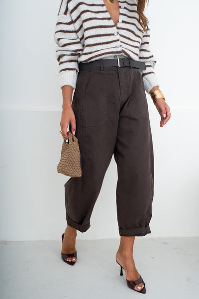 PANTALON BARREL LEON - PANTALON