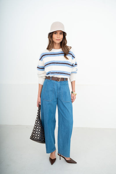 PANTALON BARREL LEON - PANTALON