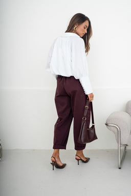 PANTALON BARREL LEON - PANTALON