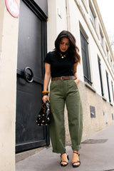 PANTALON BARREL LEON - PANTALON