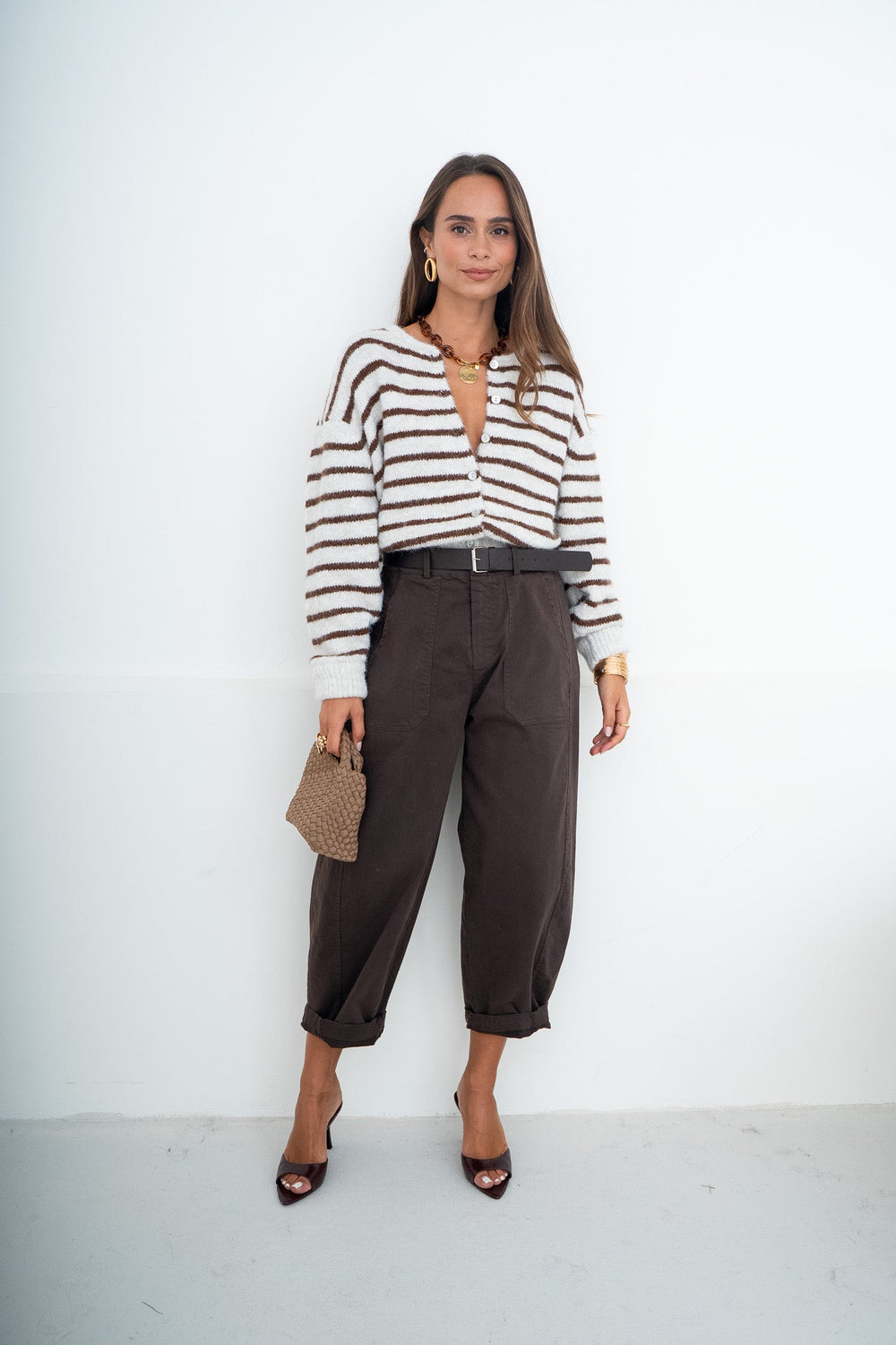 PANTALON BARREL LEON - PANTALON